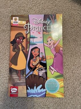 Disney Princess Comic Book - Purple, Yellow, Pink, Green